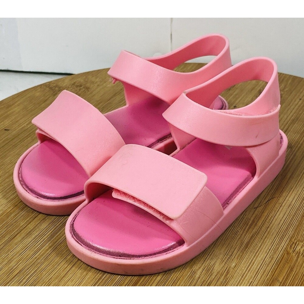 Old Navy pink Double Straps sandals toddler size 9
